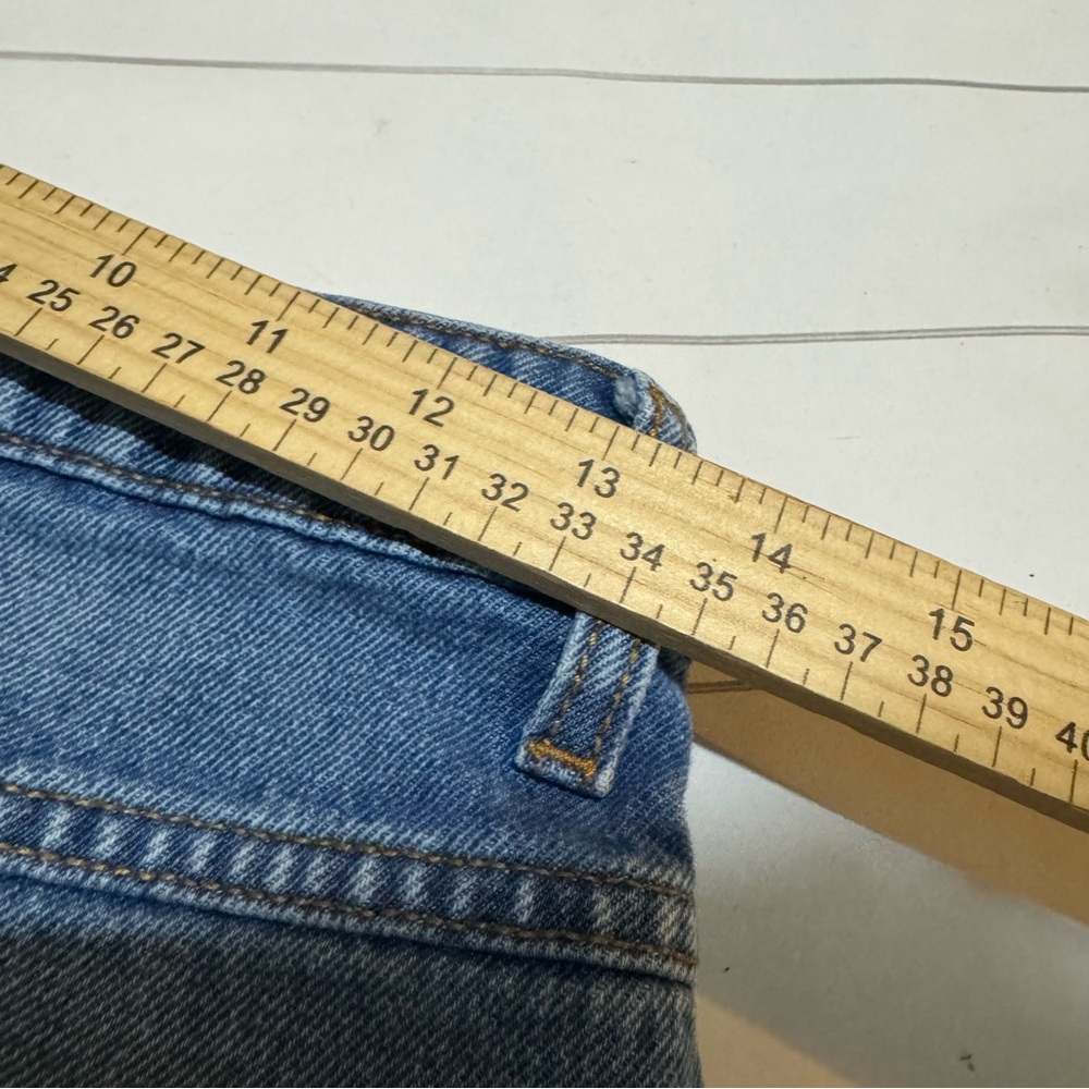 Denim Midi Pencil Skirt - Picture 4 of 6